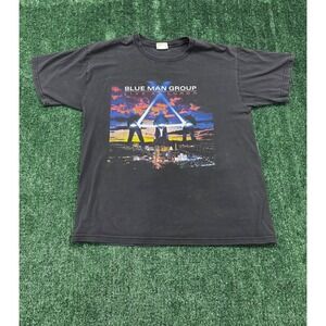 Blue Man Group Live at Luxor T Shirt Vintage Concert Tour Tee Mens XL